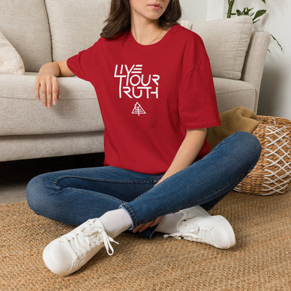 Live Your Truth T-Shirt — Inspirational Graphic Tee