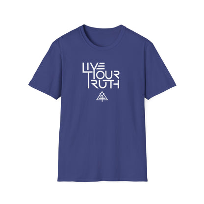 Live Your Truth T-Shirt — Inspirational Graphic Tee