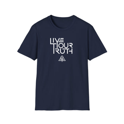 Live Your Truth T-Shirt — Inspirational Graphic Tee