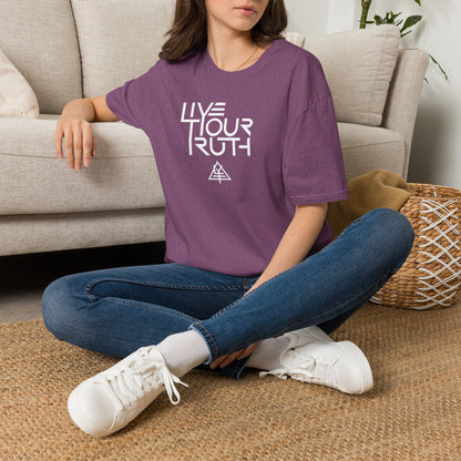 Live Your Truth T-Shirt — Inspirational Graphic Tee