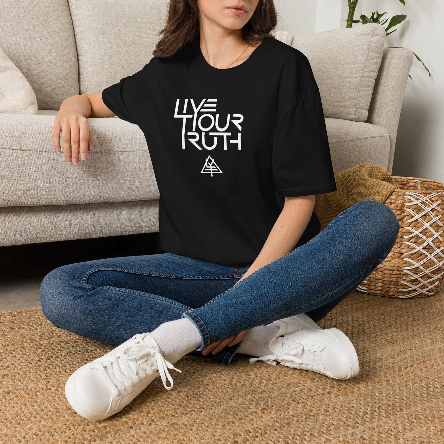 Live Your Truth T-Shirt — Inspirational Graphic Tee