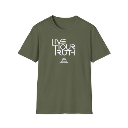 Live Your Truth T-Shirt — Inspirational Graphic Tee