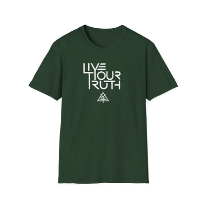Live Your Truth T-Shirt — Inspirational Graphic Tee