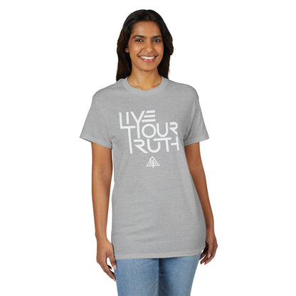 Live Your Truth T-Shirt — Inspirational Graphic Tee