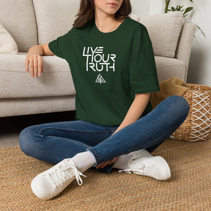 Live Your Truth T-Shirt — Inspirational Graphic Tee