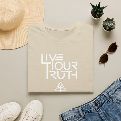 Live Your Truth T-Shirt — Inspirational Graphic Tee