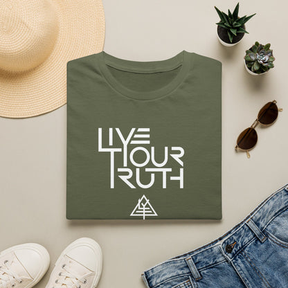 Live Your Truth T-Shirt — Inspirational Graphic Tee