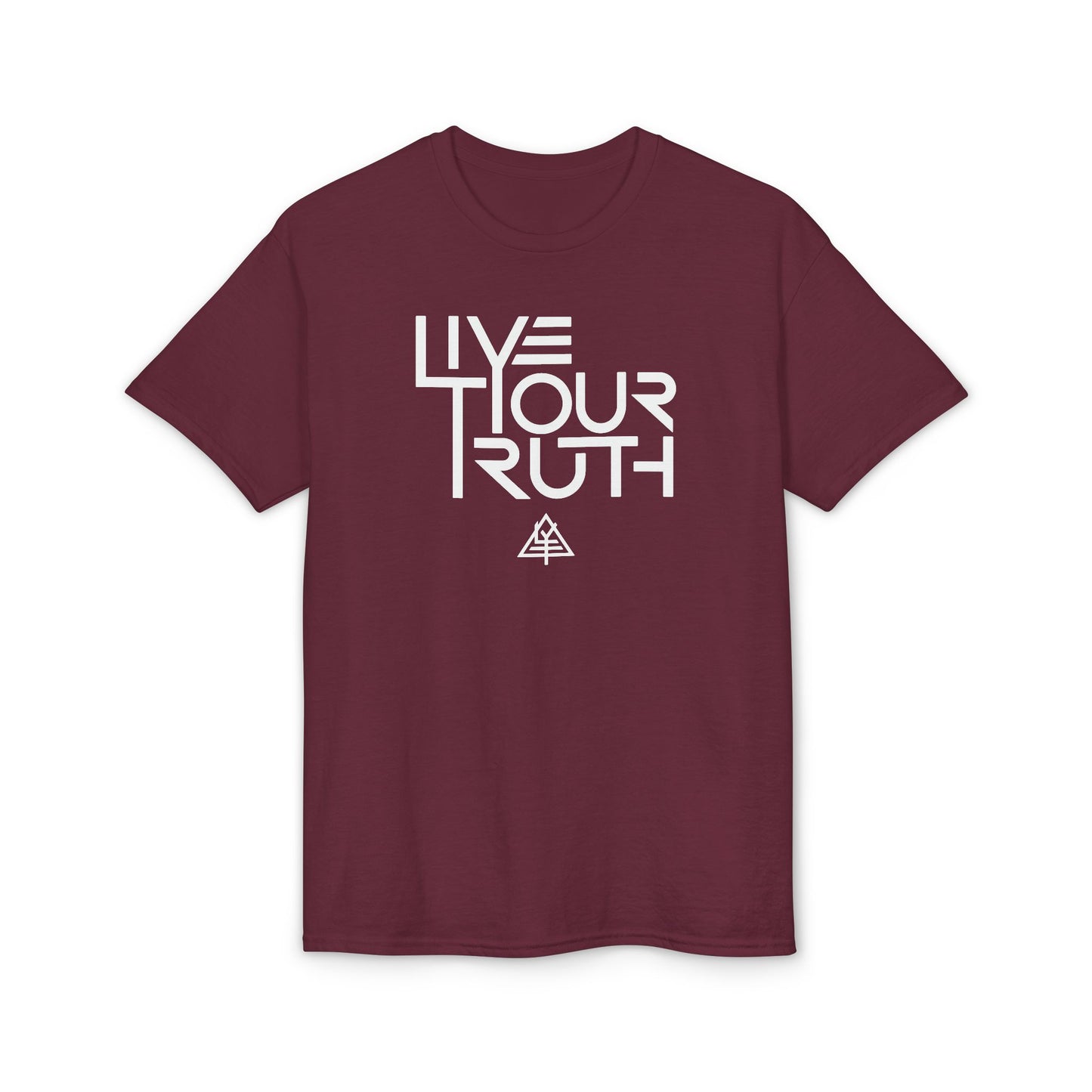 Live Your Truth T-Shirt — Inspirational Graphic Tee