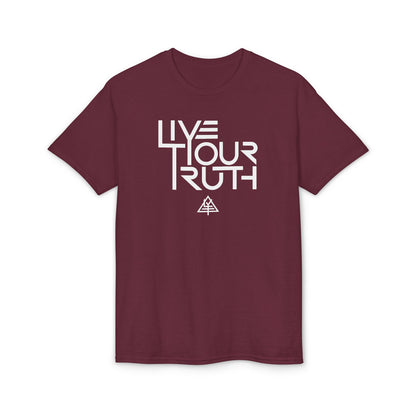 Live Your Truth T-Shirt — Inspirational Graphic Tee