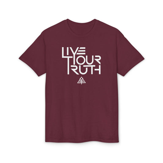 Live Your Truth T-Shirt — Inspirational Graphic Tee