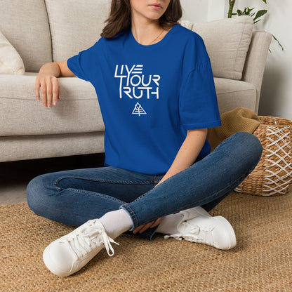 Live Your Truth T-Shirt — Inspirational Graphic Tee