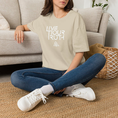 Live Your Truth T-Shirt — Inspirational Graphic Tee