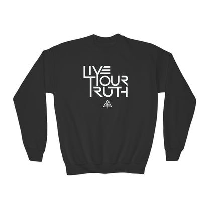 Youth Crewneck Sweatshirt - Live Your Truth