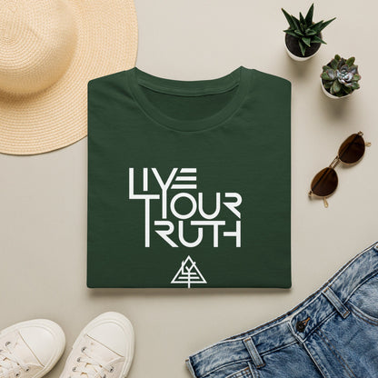 Live Your Truth T-Shirt — Inspirational Graphic Tee