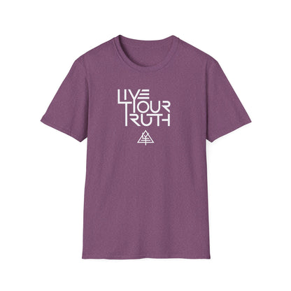 Live Your Truth T-Shirt — Inspirational Graphic Tee