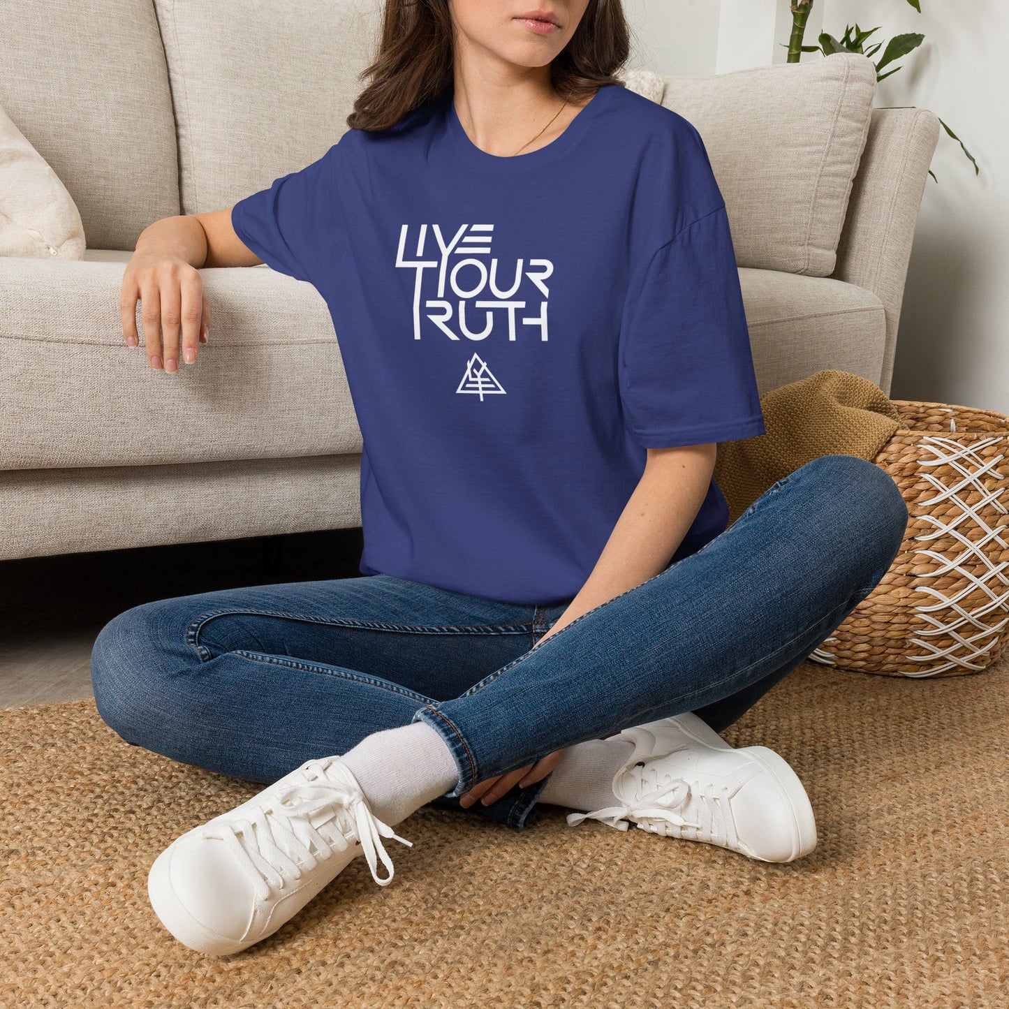 Live Your Truth T-Shirt — Inspirational Graphic Tee