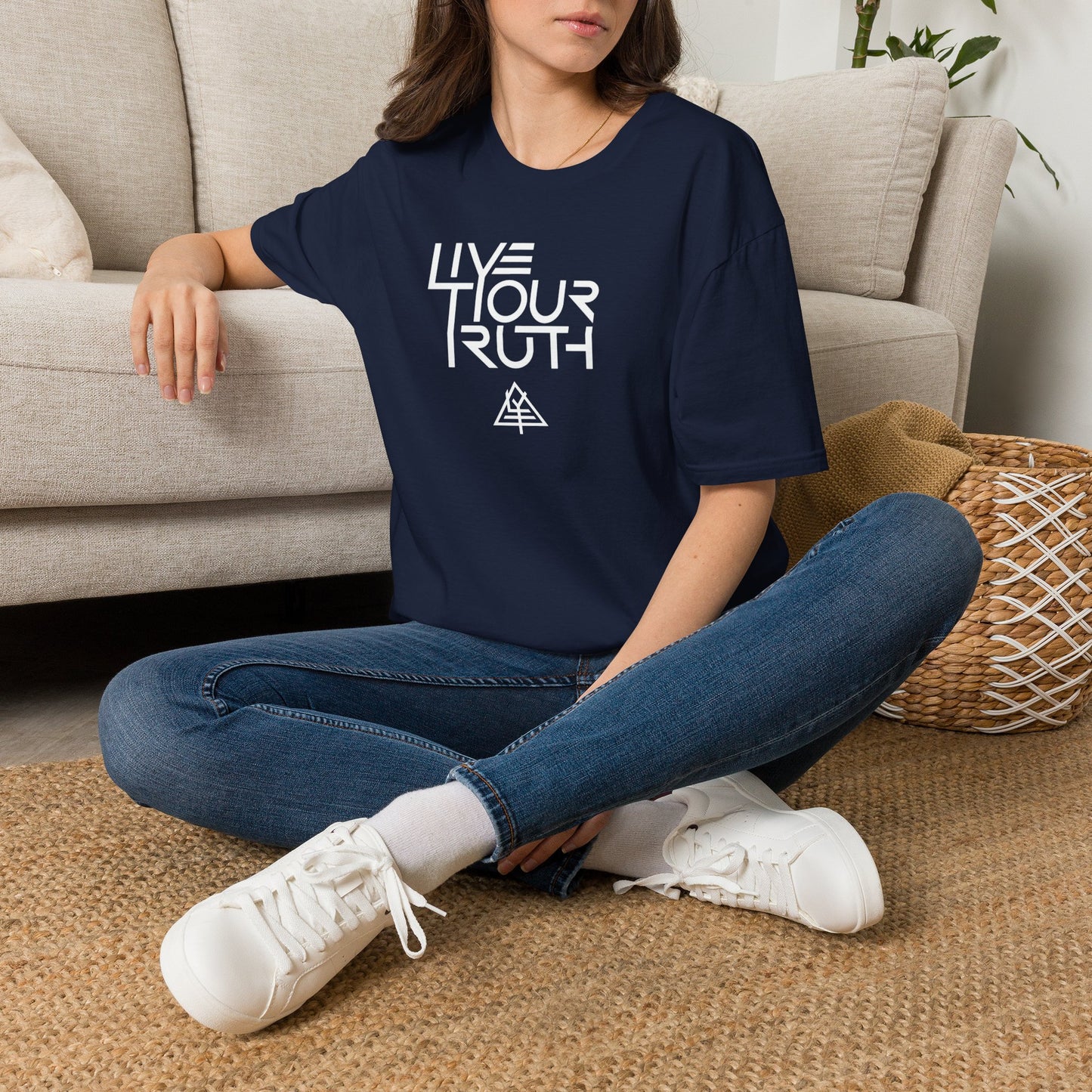 Live Your Truth T-Shirt — Inspirational Graphic Tee