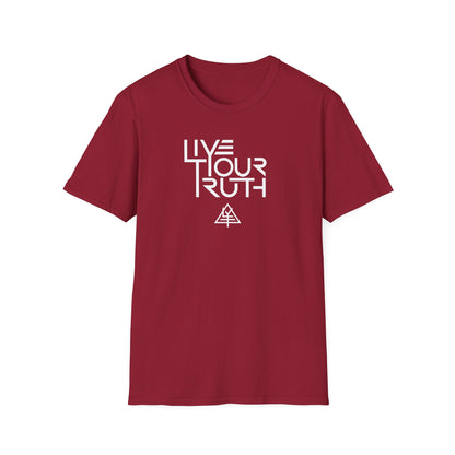 Live Your Truth T-Shirt — Inspirational Graphic Tee