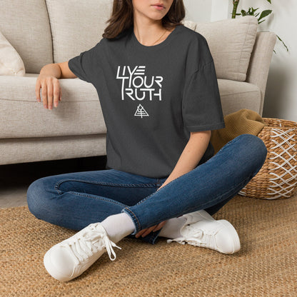 Live Your Truth T-Shirt — Inspirational Graphic Tee