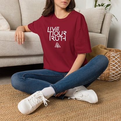 Live Your Truth T-Shirt — Inspirational Graphic Tee