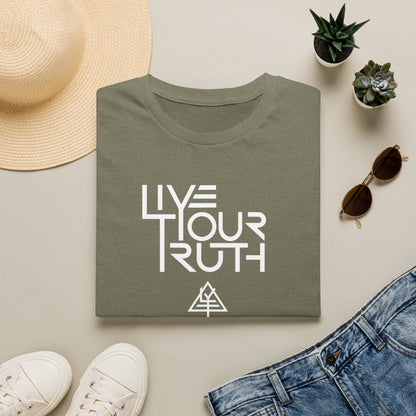 Live Your Truth T-Shirt — Inspirational Graphic Tee