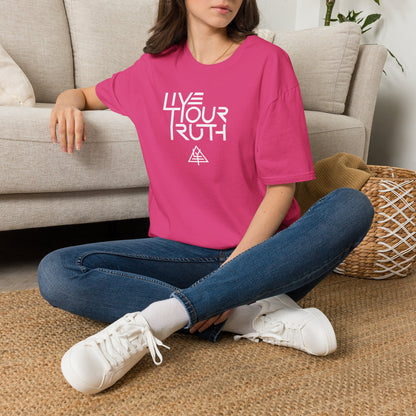 Live Your Truth T-Shirt — Inspirational Graphic Tee