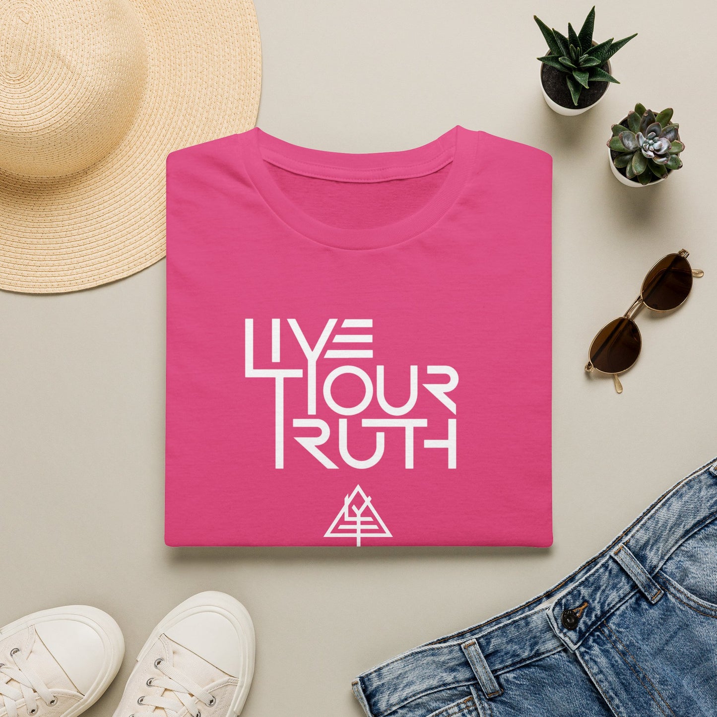 Live Your Truth T-Shirt — Inspirational Graphic Tee