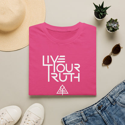 Live Your Truth T-Shirt — Inspirational Graphic Tee