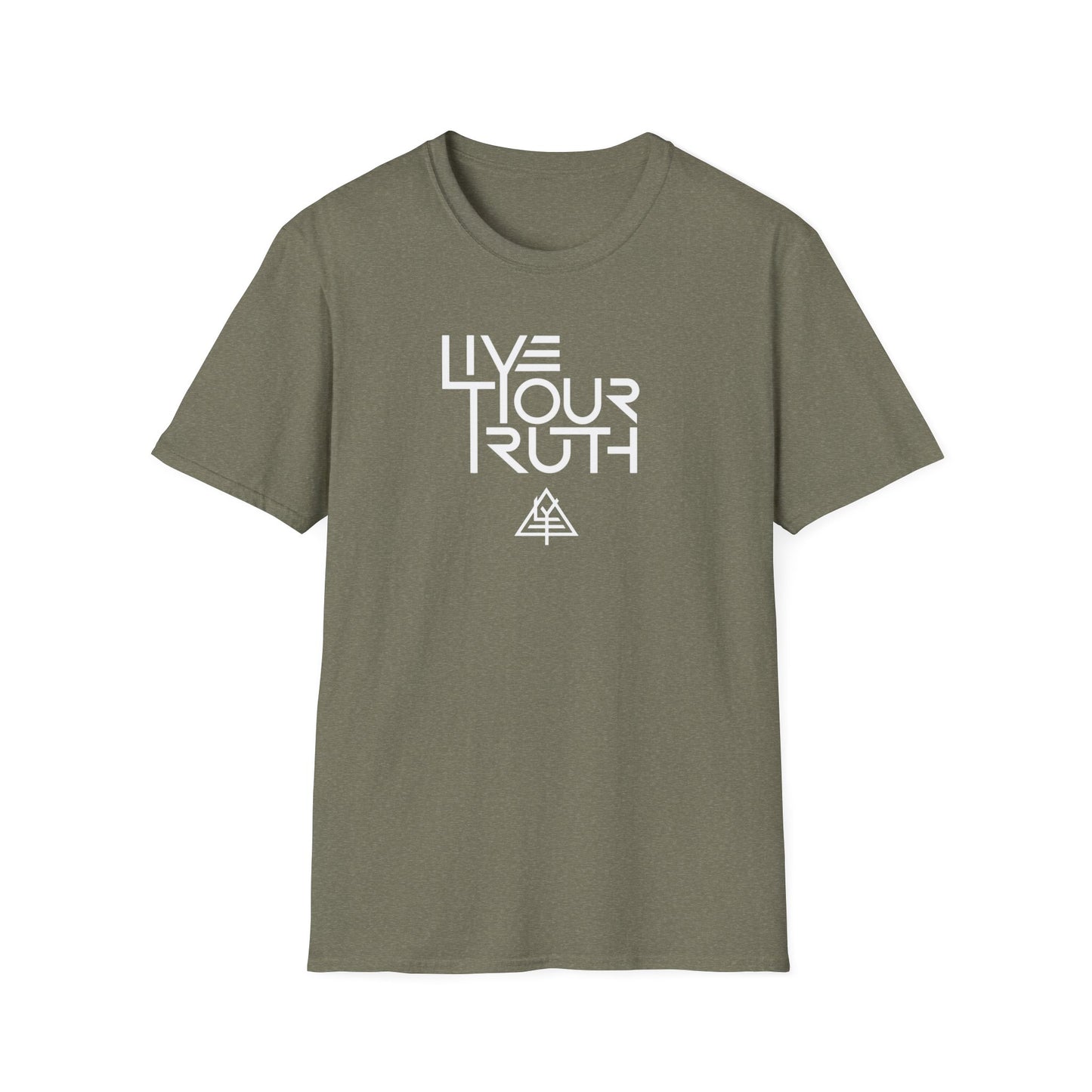 Live Your Truth T-Shirt — Inspirational Graphic Tee