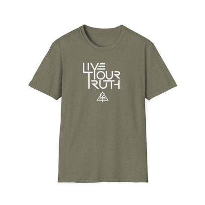 Live Your Truth T-Shirt — Inspirational Graphic Tee